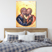 SSのアイコンペテロとパウロ キャンバスプリント (インサイチュ (寝室))
