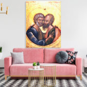 SSのアイコンペテロとパウロ キャンバスプリント (インサイチュ (リビング))