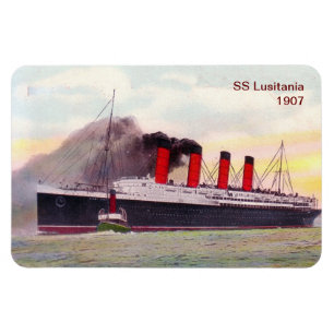 SSのルシタニア1907年 マグネット