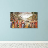 SSの呼び出し。ペテロとアンドリュー1481年 キャンバスプリント (インサイチュ (ウッドフロア))