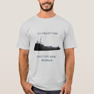 ssの谷のキャンプの切り出しのワイシャツ tシャツ