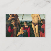 SSを持つマドンナそして子供。 洗礼者ヨハネおよびSe 名刺 (裏面)