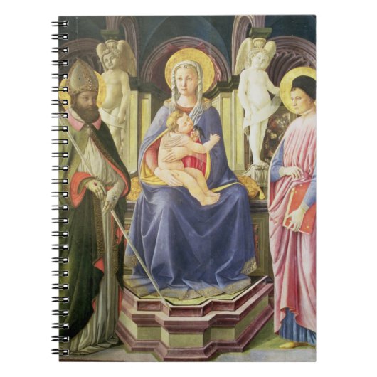 SSを持つマドンナそして子供。 温厚、ジャスティン、 ノートブック (正面)