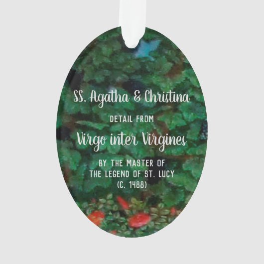 SSアガサ・クリスティーナ(詳細; M 070)アクリル オーナメント (裏面)