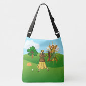 SSアンドリュー&ジュードと2人の女性ゴルファー クロスボディバッグ (正面)