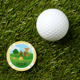 SSアンドリュー&ジュードと2人の女性ゴルファー ポーカーチップ