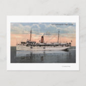 SSインディアナポリススティームビュー ポストカード (正面)