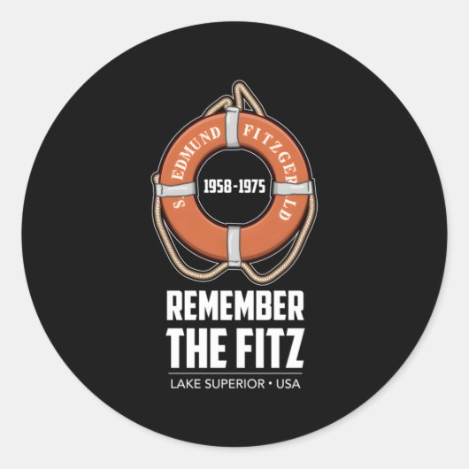 Ssエドムンドフィッツジェラルドレイクスーペリアアイアンオーレ ラウンドシール (正面)