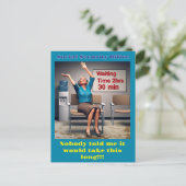 「SSオフィスでの退職プロセス」 ポストカード (スタンド正面)