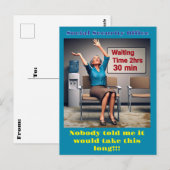 「SSオフィスでの退職プロセス」 ポストカード (正面/裏面)