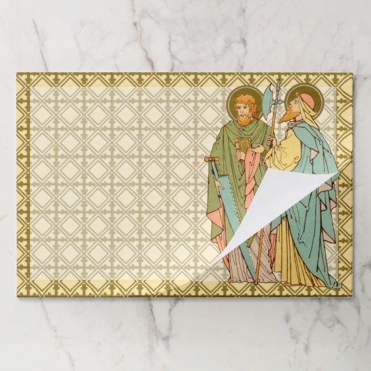 SSサイモン&ジュデタデウス(RLS 16) ペーパーパッド (折り畳み)