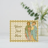 SSサイモン&ジュデタデウス(RLS 16) ポストカード (スタンド正面)