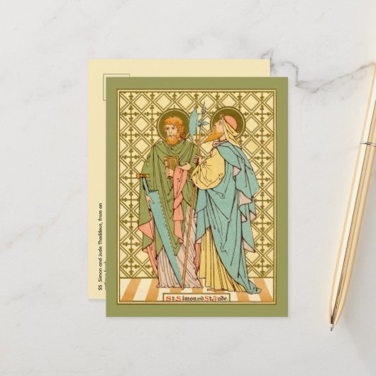 SSシモンとユダ・タデウス(RLS 16) ポストカード (正面/裏面インサイチュ)