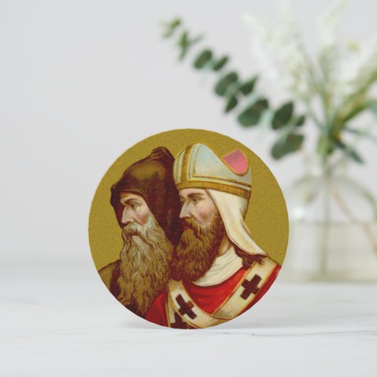 SSシリル&メソジウス(M 001)あいさつ空白のきカード (スタンド正面)