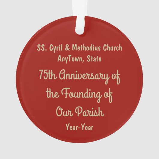 SSシリル&メソジウス(M 001)アクリル オーナメント (裏面)