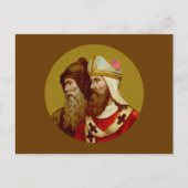 SSシリル&メソジウス(M 001)水平はがき ポストカード (正面)