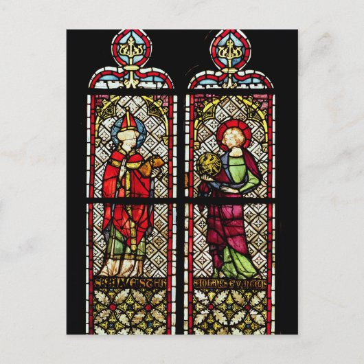 SSシルベスターと伝道者ジョン ポストカード (正面)