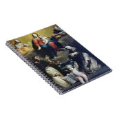 SSドミニク、Catheriが付いている数珠のマドンナ ノートブック (右側)