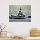 SSニュージャージー ポスター (キッチン)