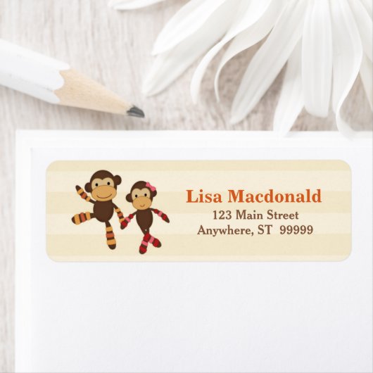 SSノア/ノアのアークベビーシャワー住所 シール (インサイチュ)