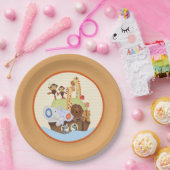 SSノア/ノアの箱舟の赤ちゃんシャワー ペーパープレート (パーティー)