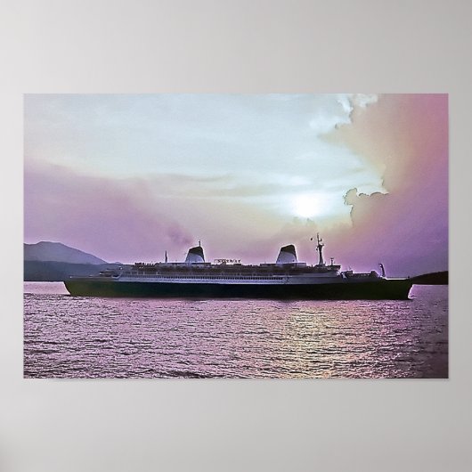 SSノルウェーex SSフランス ポスター (正面)