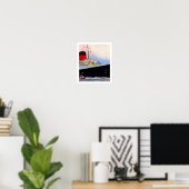 ssノルマンディー・フォーキャスル ポスター (ホームオフィス)