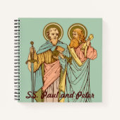 SSパウロとペテロ、使徒(RLS 13 & 14) ノートブック (正面)