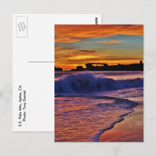 SSパロアルト。 ポストカード (正面/裏面)