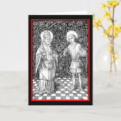 SSファビアン&セバスチャン(BG 01) カード (黄色い花)