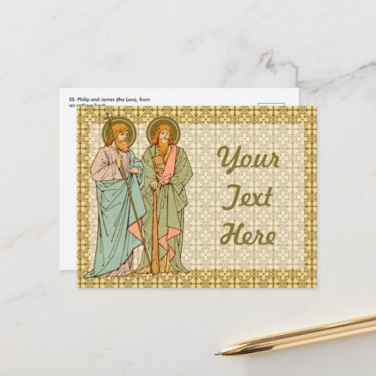 SSフィリップ&ジェームス・ザ・レス(RLS 15) ポストカード (正面/裏面インサイチュ)