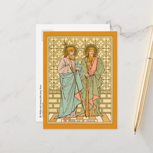 SSフィリップ&ジェームス・ザ・レス(RLS 15) ポストカード (正面/裏面インサイチュ)