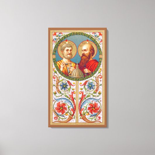 SSペテロとパウロ、使徒(JMAS 01) キャンバスプリント (正面)