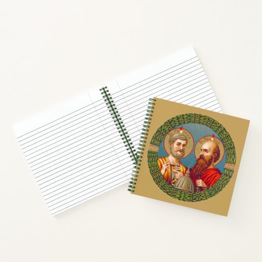 SSペテロとパウロ、使徒(JMAS 01) ノートブック (内部)