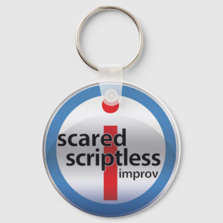 SSラウンドガラスロゴキーリング キーホルダー