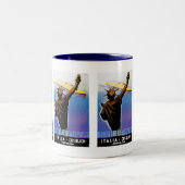 ssレックス通り自由の女神 ツートーンマグカップ (中央)