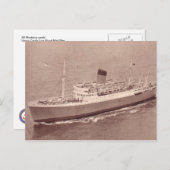 SSローデシア城、ユニオン城線 ポストカード (正面/裏面)