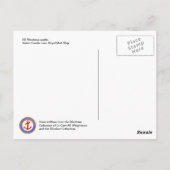 SSローデシア城、ユニオン城線 ポストカード (裏面)