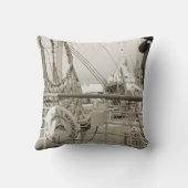 SSワシントンラグジュアリーライナークルーズシップ1930のデッキ クッション (裏面)