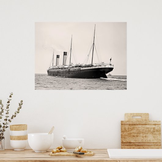 SS海洋 ポスター (キッチン)