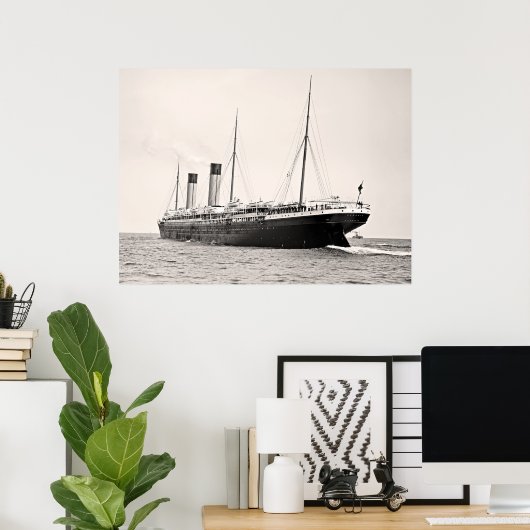 SS海洋 ポスター (ホームオフィス)