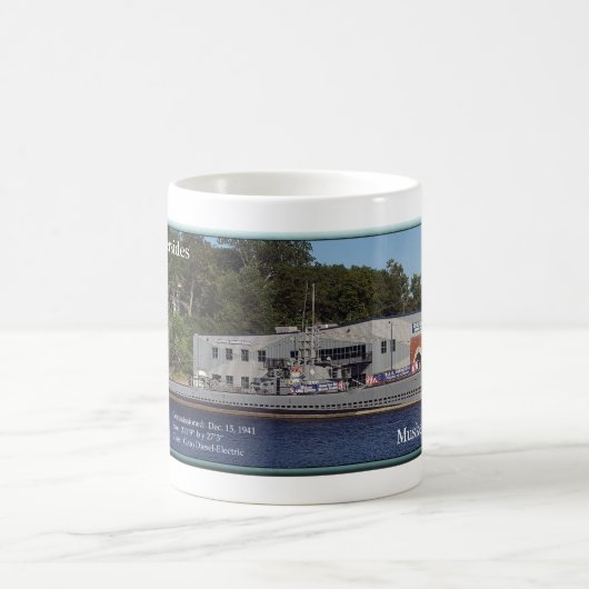 SS 236 USS Silversides mug コーヒーマグカップ (中央)