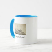 SS Bergensfjord ノルウェー船コーヒーマグ マグカップ (正面左)