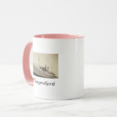 SS Bergensfjord ノルウェー船コーヒーマグ マグカップ (正面左)