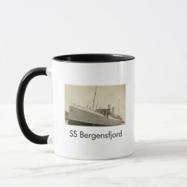 SS Bergensfjord ノルウェー船コーヒー マグカップ