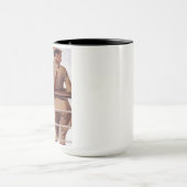 SS Leviathan, 1918 by Joseph Christian Leyendecker マグカップ (中央)