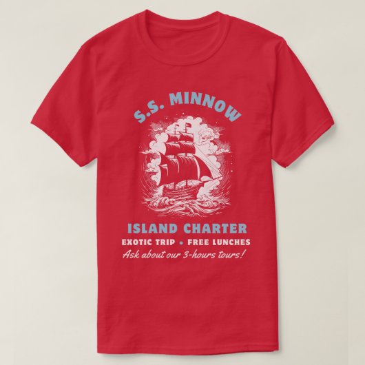 SS MinnowツアーTシャツ5 Tシャツ (デザイン正面)