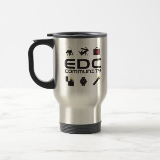 SS Mug - EDCCロゴ(黒、色付き) トラベルマグ