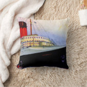 ss Normandie クッション (ブランケット)