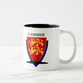 SS Normandie ツートーンマグカップ